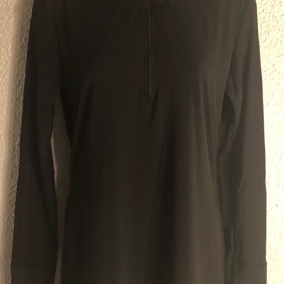 Anatomie 1/4 Zippered Ribbed Shoulders Size Small - Picture 4 of 10